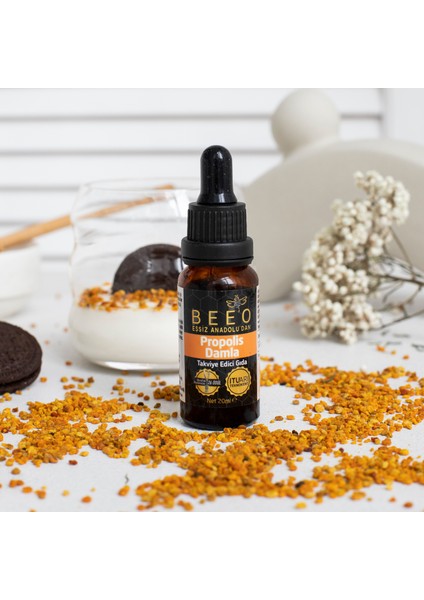 Bee' o  2'li 20 ml Suda Çözünür Propolis Damla 1'li 20 ml Propolis Damla