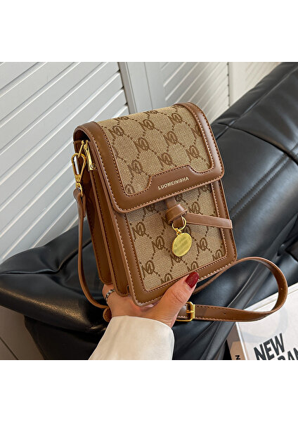 2023 Yeni High-End Tüm Maç Moda Crossbody Küçük Kare Çanta (Yurt Dışından)