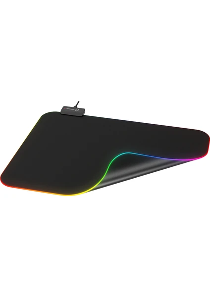 MP-23 Siyah 252*328*3mm RGB Ledli Gaming Mouse Pad