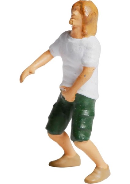 1:87 Minyatür Sahne Insanlar Diorama Boyalı Insan Figürü Ho Ölçekli Adam (Yurt Dışından)