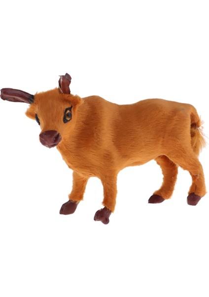 Vintage El Yapımı Yapay Küçük Inek Figürinler Dekor Heykel Kapalı Hauskunst (Yurt Dışından)