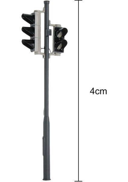 2 Parça Plastik Model Trafik Işık Demiryolu Demiryolu Düzeni I Skalalı 1:87 (Yurt Dışından) fiyatları