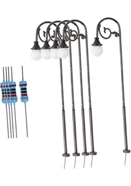 1/87 Sokak Işıkları Peri Bahçe Mikro Peyzaj Binaları Düzeni Tarzı 3 (Yurt Dışından)