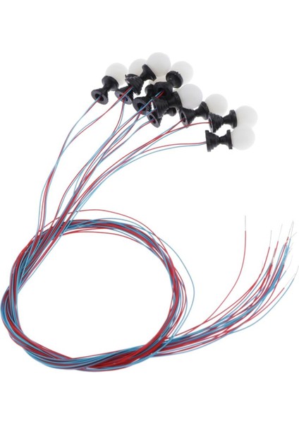 10 Adet 1: 100 Ölçekli Sokak Bahçesi LED Işık Demiryolları Demiryolları Için Lamba Mesaj (Yurt Dışından) indirimleri