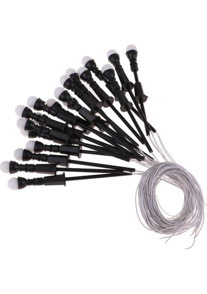 20X 1: 100 Minyatür Tek Farlar Modeli Ho Oo LED Bahçe Işıkları (Yurt Dışından) indirimleri