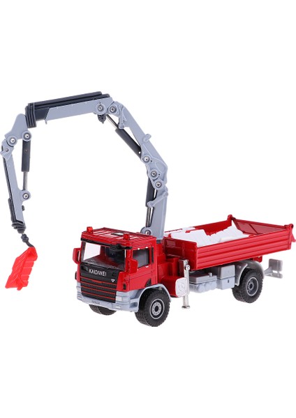 1:50 Model Araba Vinç Kamyonu Diecast Taşıma Aracı Çocuk Oyuncak 13.9x4.8x7.8cm (Yurt Dışından)