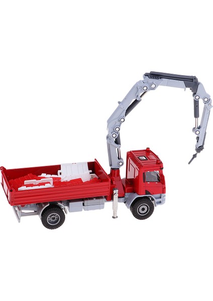 1:50 Model Araba Vinç Kamyonu Diecast Taşıma Aracı Çocuk Oyuncak 13.9x4.8x7.8cm (Yurt Dışından)