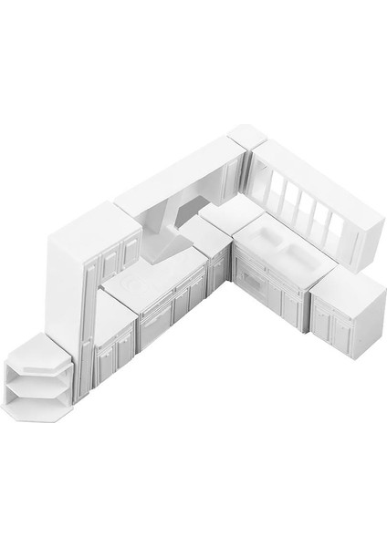 Bina Aksesuar Modelleri 1:25 Kum Masası Için Mutfak Mobilyaları (Yurt Dışından) modelleri