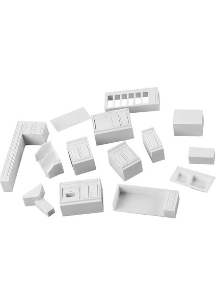 Bina Aksesuar Modelleri 1:25 Kum Masası Için Mutfak Mobilyaları (Yurt Dışından) fırsatları