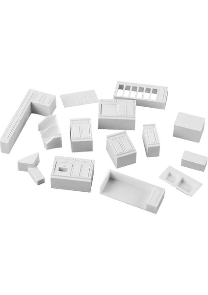 Bina Aksesuar Modelleri 1:25 Kum Masası Için Mutfak Mobilyaları (Yurt Dışından) indirimleri