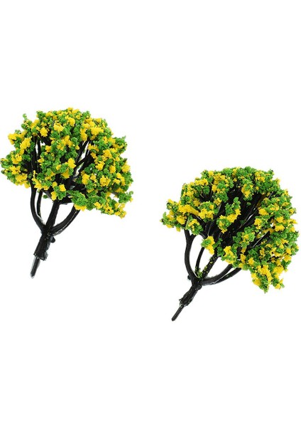 10PC 1: 150 Demiryolu Peyzaj Manzarası Modeli Ağaçlar Ölçeği N W / Sarı Yeşil (Yurt Dışından) indirimleri