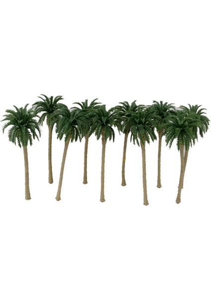 10 Adet Diorama Wargame Plaj Düzeni Modeli Tren Hindistan Cevizi Palmiye Ağaçları Ho Oo 13 cm (Yurt Dışından) indirimleri