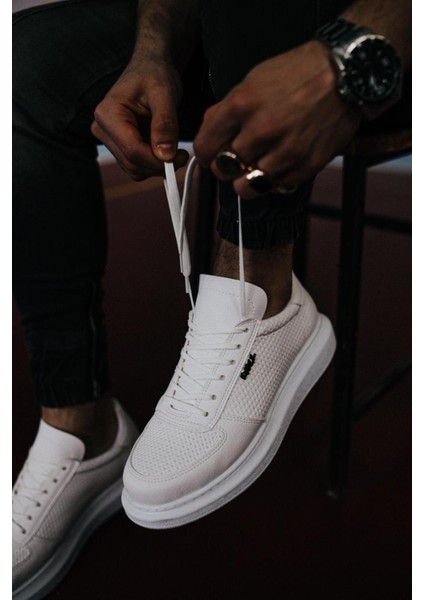 Yüksek Taban Günlük Ayakkabı 042 Beyaz fiyatları