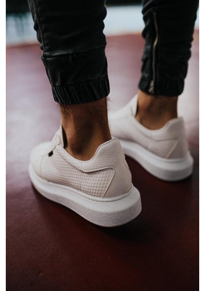 Yüksek Taban Günlük Ayakkabı 042 Beyaz fırsatları