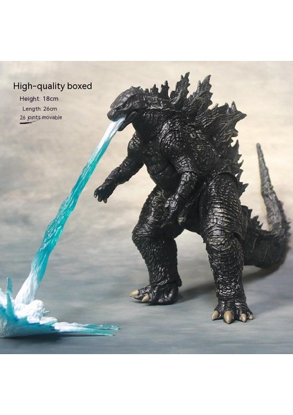 Autumn Facts Shop Hareketli Uzuvlara Sahip Canavar Godzilla Model Oyuncak (Yurt Dışından)