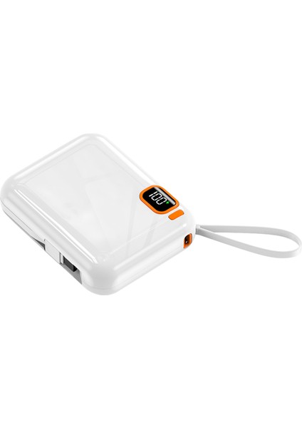10.000 mAh Powerbank Kablosuz Şarj Cihazı 22.5W Beyaz IX-PB024 modelleri