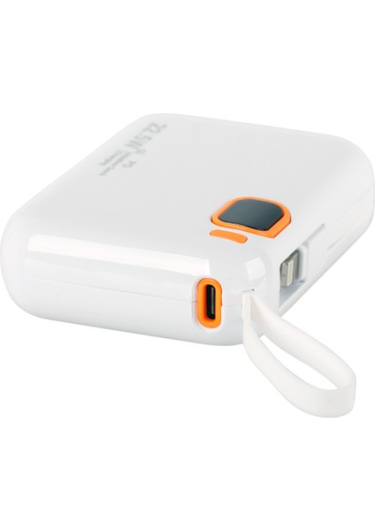 10.000 mAh Powerbank Kablosuz Şarj Cihazı 22.5W Beyaz IX-PB024 indirimleri