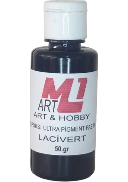 M1 Art Epoksi Ultra Pigment Pasta 50GR - Opak & Transparan Sıvı Pigment Boya