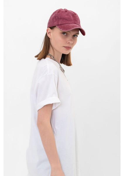 Oversize Fit Pamuklu Kısa Kollu Basic Uniseks Kadın Erkek Tişört indirimleri