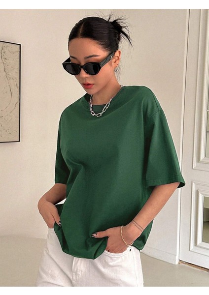Kadın Kind Hearted Baskılı Oversize T-Shirt fiyatları
