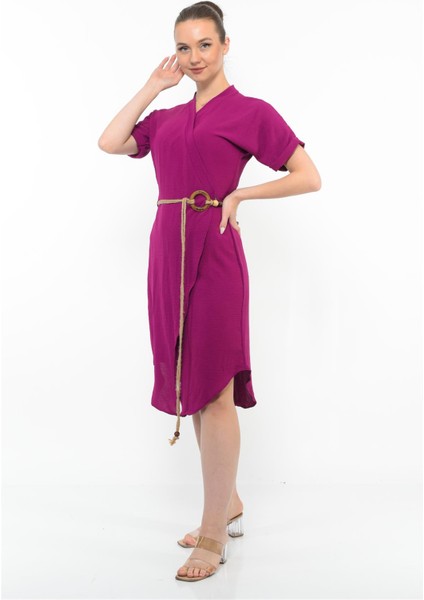 Kadın Kemer Detaylı Aerobin Elbise Narcıcegı fırsatları