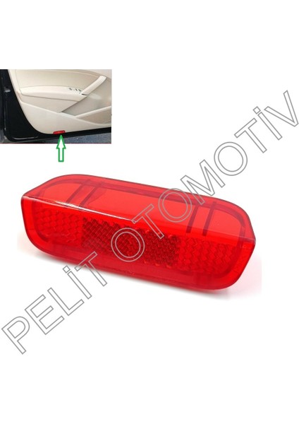 Pelit Otomotiv Skoda Süperb Kapı Reflektörü 1K0947419 1K0947419A