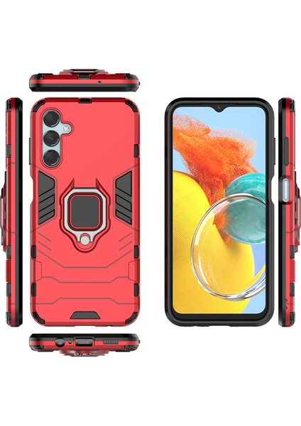 For Samsung Galaxy A04s Yüzük Zırhı Cep Telefonu Kılıfları (Yurt Dışından)