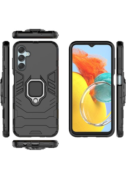 For Samsung Galaxy A04s Yüzük Zırhı Cep Telefonu Kılıfları (Yurt Dışından)