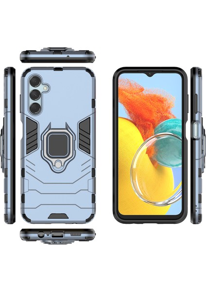 For Samsung Galaxy A04s Yüzük Zırhı Cep Telefonu Kılıfları (Yurt Dışından)
