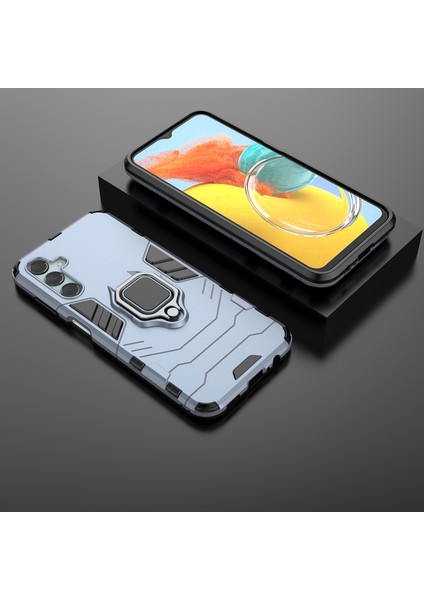 For Samsung Galaxy A04s Yüzük Zırhı Cep Telefonu Kılıfları (Yurt Dışından)