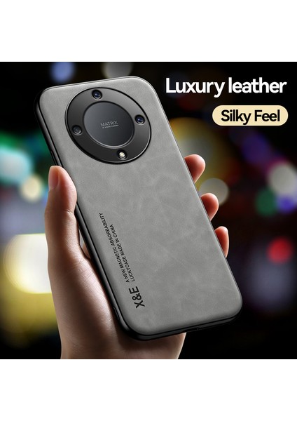 For Honor Magic5 Pro Cilt Hissi Manyetik Emiş Cep Telefonu Kılıfları (Yurt Dışından) fiyatları