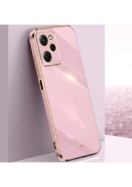 For Xiaomi Redmi Note 12 Turbo 6d Galvanik Düz Taraf Cep Telefonu Kılıfları (Yurt Dışından)