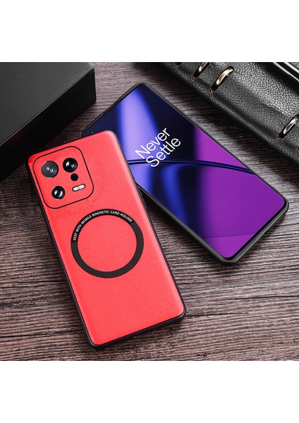 For Xiaomi Redmi Note 9 Pro Manyetik Emiş Deri Desen Cep Telefonu Kılıfları (Yurt Dışından)