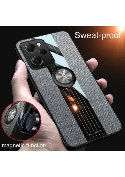 For Xiaomi 11 Pro Yüzük Bez Dikiş Cep Telefonu Kılıfları (Yurt Dışından)