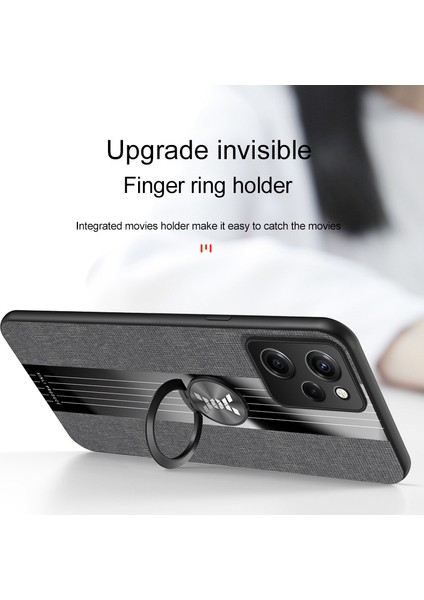 For Xiaomi 11 Pro Yüzük Bez Dikiş Cep Telefonu Kılıfları (Yurt Dışından)