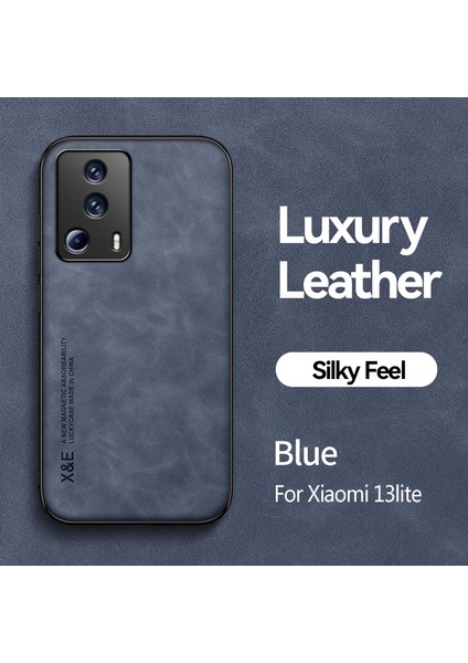 For Xiaomi 13 Lite Cilt Hissi Manyetik Emme Cep Telefonu Kılıfları (Yurt Dışından)