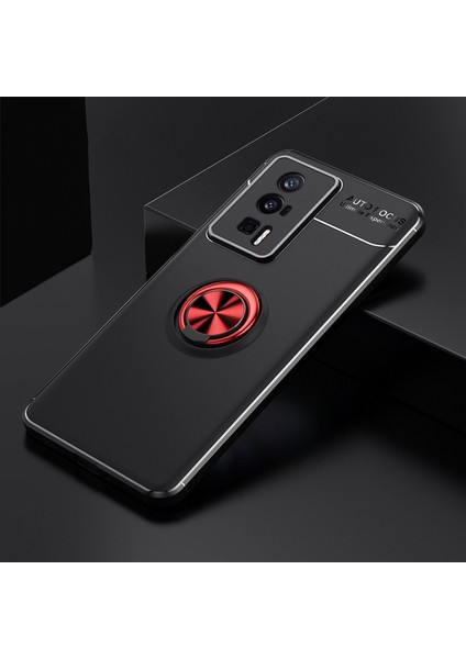 For Poco F5 Pro Manyetik Emme Yüzük Silika Jeli Cep Telefonu Kılıfları (Yurt Dışından)
