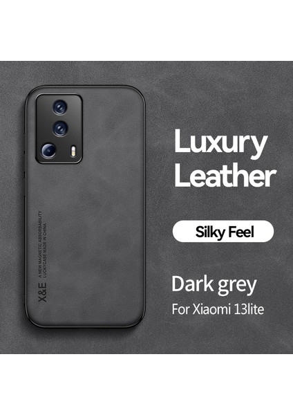 For Xiaomi 13 Lite Cilt Hissi Manyetik Emme Cep Telefonu Kılıfları (Yurt Dışından)
