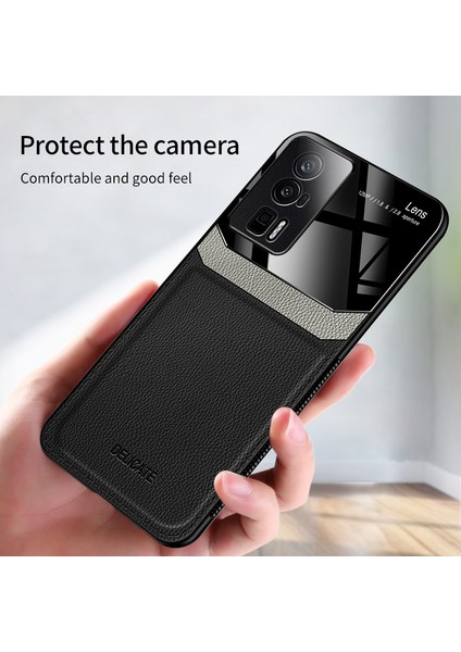 For Poco F5 Pro Ticari Işler Deri Desen Cep Telefonu Kılıfları (Yurt Dışından) fiyatları