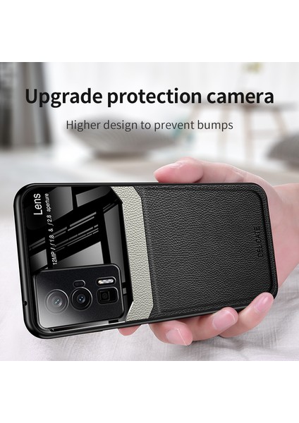 For Poco F5 Pro Ticari Işler Deri Desen Cep Telefonu Kılıfları (Yurt Dışından) modelleri