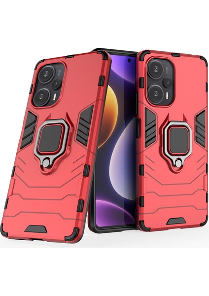 For Poco X5 Yüzük Zırh Düşüş Karşıtı Cep Telefonu Kılıfları (Yurt Dışından) modelleri