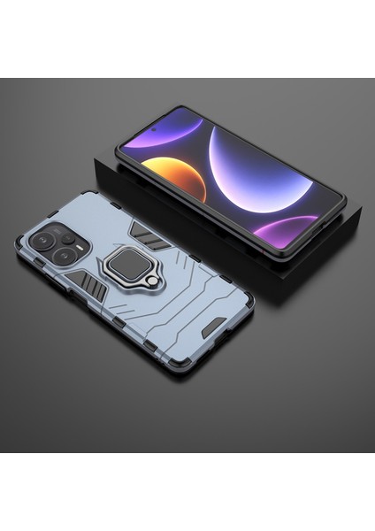 For Poco C55 Yüzük Zırh Düşüş Karşıtı Cep Telefonu Kılıfları (Yurt Dışından) fırsatları