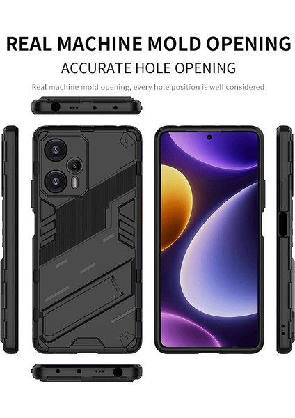 For Poco X5 Pro Görünmez Braket Cep Telefonu Kılıfları (Yurt Dışından)