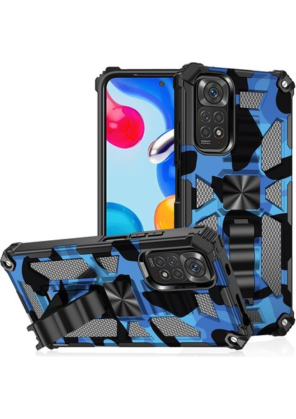 For Xiaomi Redmi Note 10 Pro Kamuflaj Zırhı Ağır Koruma Cep Telefonu Kılıfları (Yurt Dışından)