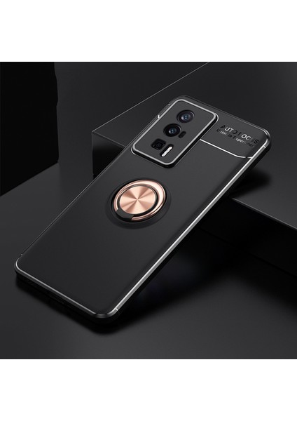 For Poco F5 Manyetik Emme Yüzük Silika Jeli Cep Telefonu Kılıfları (Yurt Dışından)