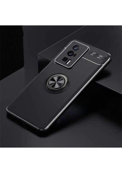 For Poco X5 Manyetik Emme Yüzük Silika Jeli Cep Telefonu Kılıfları (Yurt Dışından)