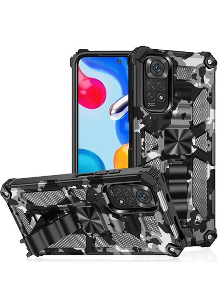 For Xiaomi Redmi Note 11 4g Kamuflaj Zırhı Ağır Koruma Cep Telefonu Kılıfları (Yurt Dışından)