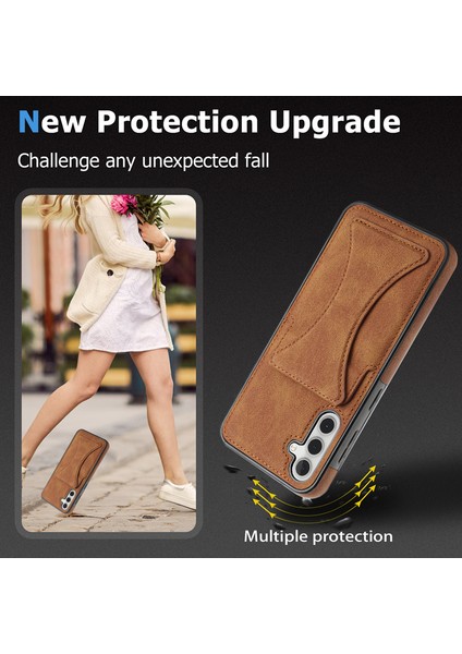 For Samsung Galaxy A73 5g Destek Kartı Takın Cep Telefonu Kılıfları (Yurt Dışından) modelleri