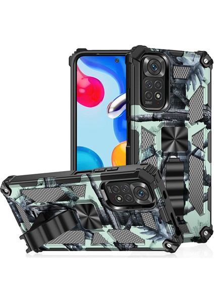 For Xiaomi Redmi Note 11 4g Kamuflaj Zırhı Ağır Koruma Cep Telefonu Kılıfları (Yurt Dışından)