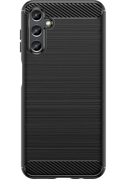 For Samsung Galaxy A04 Fırçalanmış Yumuşak Silikon Cep Telefonu Kılıfları (Yurt Dışından)